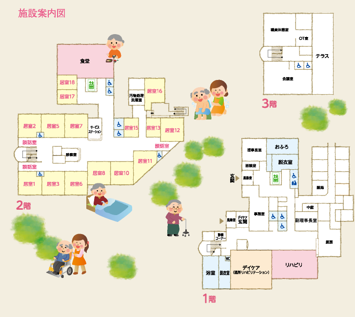 施設案内図